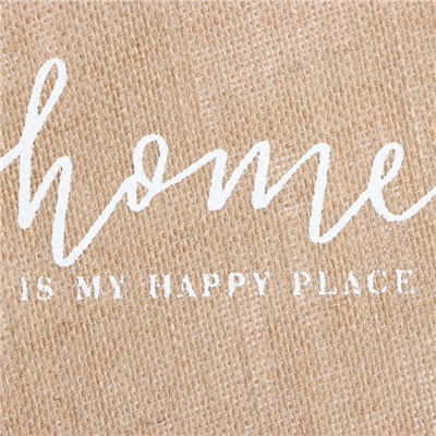 Салфетка Этель "Home" d38, джут