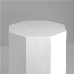 Геометрическая фигура «‎ПРИЗМА восьмигранная», 20 см, гипсовая