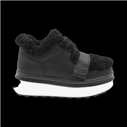 Ботинки на меху ZD8 черные