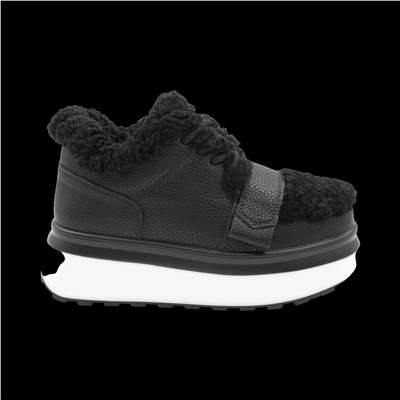 Ботинки на меху ZD8 черные