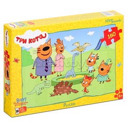 Пазлы 160 "Три кота (new 3)" (АО "СТС")