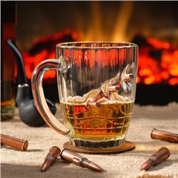 Кружка пивная «Непробиваемая», 500 мл