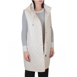 802 LT. BEIGE Жилет утепленный женский (50 гр. синтепон)