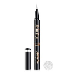 Alvin D`or AD-52 Лайнер стойкий для век металлик metallic liquid liner 24h high тон 02белый