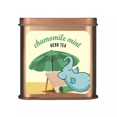 Чай из Ромашки и Мяты (50 г), Chamomile Mint Herb Tea, произв. Tea Trunk