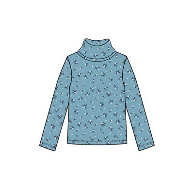 Водолазка для девочки