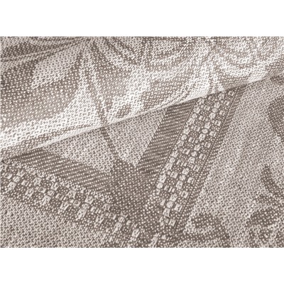 23С105-ШР Скатерть 100*100 "Амулет" цв. 133 рис. 5 серый