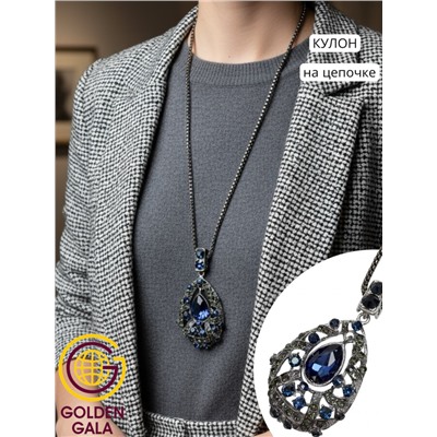Кулон на толстой цепочке "Женская грация" Арт КШ2130/23