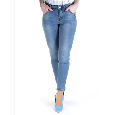 L0159 BLUE Джинсы зауженные женские Vicky's Love