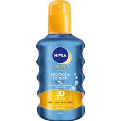 NIVEA SUN Спрей для загара Protect и Refresh transparent LSF 30, 200 мл