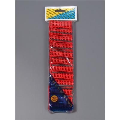 Бигуди на резинке, d=2 см, 12 шт., МИКС