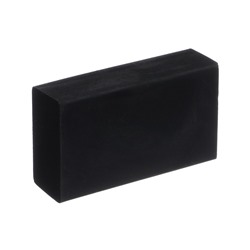 Ластик прямоугольный ERASER 2В, черный