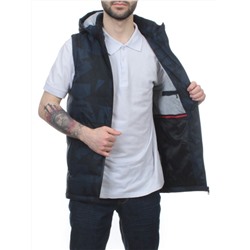 2122 DK. BLUE Жилет мужской (100 гр. синтепон)