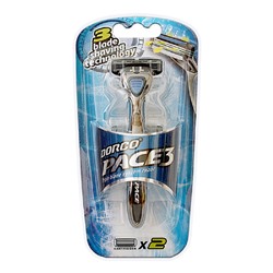 Dorco Pace 3 new станок + 2 кассеты, система с 3 лезвиями
