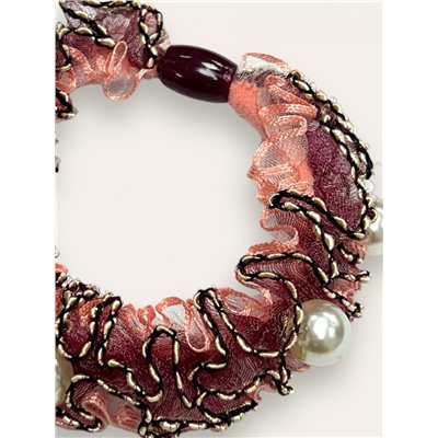 Резинка для волос Арт Р23 цвет пудра