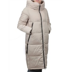 868 LT. BEIGE Пальто зимнее женское (170 гр. холлофайбер)