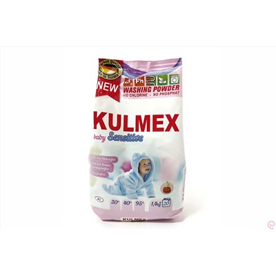 Стиральный порошок KULMEX Sensitive (Washing powder) пакет 1,4кг