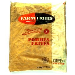FARM  КАРТОФЕЛЬ ФРИ в панировке 7 ММ 2,5 КГ