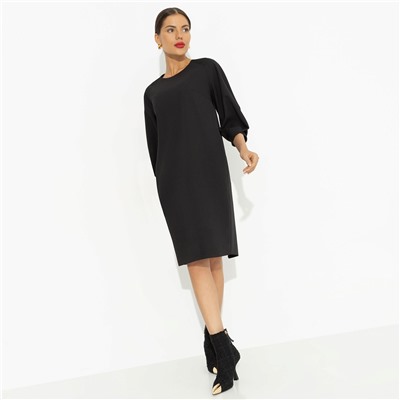 Платье с поясом, Интересный подход (черный)