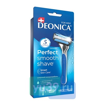 Станок для бритья DEONICA 5 FOR MEN со сменной кассетой