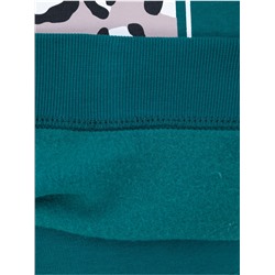 Костюм "Пятнышки" детский девочка изумруд