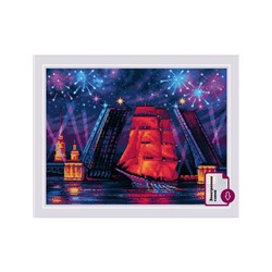 Набор для вышивания Риолис 2208 Алые паруса, 40*30 см