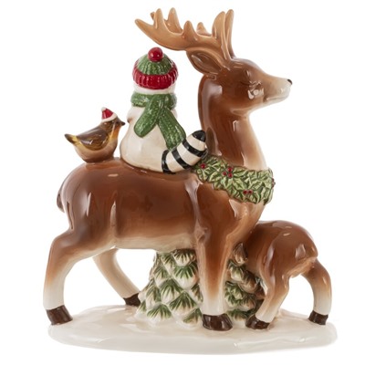 GAEM Фигурка декоративная "Олени", L18 W9 H21 см
