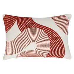 Подушка декоративная Feather lines из коллекции Ethnic, 30x45