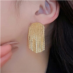 Серьги длинные на гвоздиках арт. 11 9847 (id 261278)
