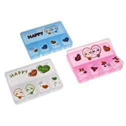 454851 таблетница 5 секций Р9,2*6,1*1,8см Цмикс