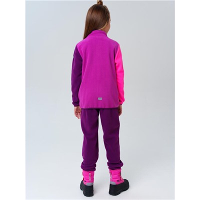 Комплект для девочки: куртка и брюки флисовые