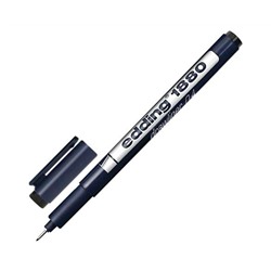 Ручка капиллярная EDDING DRAWLINER 1880, толщина письма 0,4 мм, водная основа, черная, E-1880-0.4/1