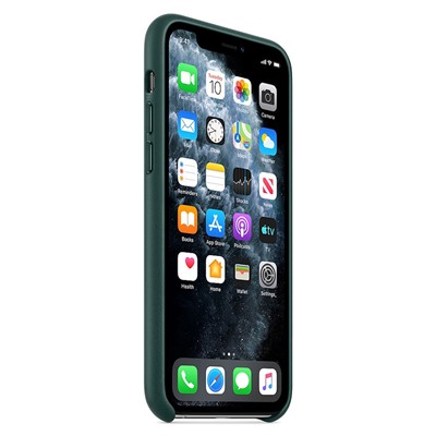 Силиконовый чехол для iPhone 11 Pro зеленый
