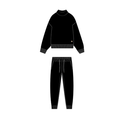 Комплект для девочки: джемпер, брюки