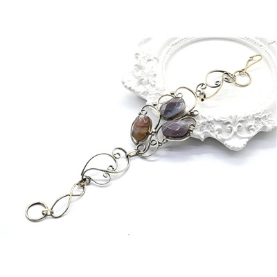 Браслет агат ботсвана, 18см.