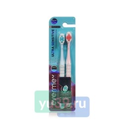 "Evermex" З/щетка Ultra Sensitive, мягкая, 1+1шт (144)