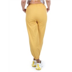 GB18401-2015B YELLOW Брюки спортивные женские