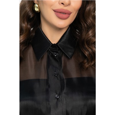 Блуза Вернисаж (черная) Б14320-33М