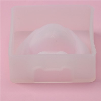 Молд Доляна «Зайчонок», силикон, 6.3×6.2 см, прозрачный