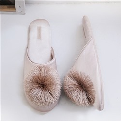 Тапочки «Каприз» бежевые