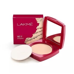Компактная пудра: оттенок Коралл (9 г), Face It Compact Coral, произв. Lakme