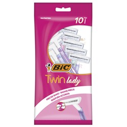 Bic Lady twin Станток д/бритья одноразовые женский 10шт