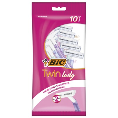 Bic Lady twin Станток д/бритья одноразовые женский 10шт
