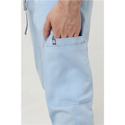 Брюки медицинские мужские 1-03-05-0 / Silva Синий туман (12)