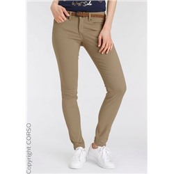 Basic TwillHose W Gürtel