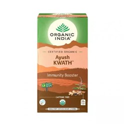 Аюш Кватх (25 пак, 2 г), Ayush Kwath, произв. Organic India