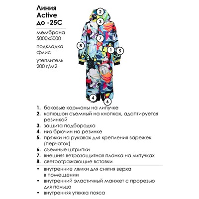 Комбинезон зимний для мальчика