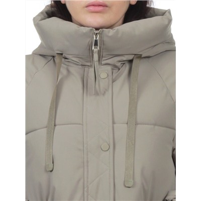 A2301 KHAKI Куртка зимняя женская (150 гр. холлофайбер)