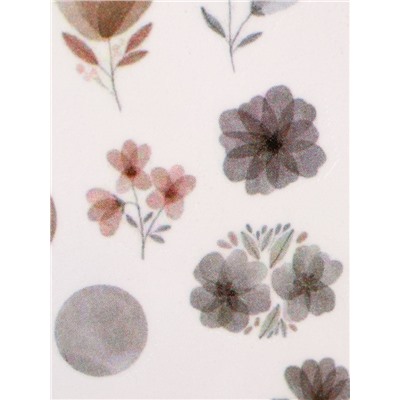 Слайдеры для ногтей «Осенний день», коричневые