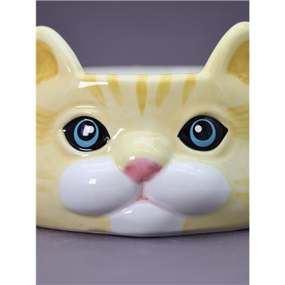 Керамическая миска для животных «Blue eyed cat», 920 ml